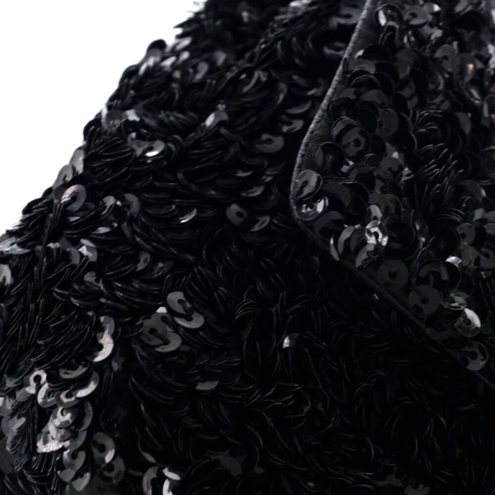 Chanel Flap Bag Sequins Mini Black - Picture 6 of 7